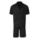 thumbnail image 4 of Conjuntos de dos piezas Cagnkofi para hombre, chándales de verano, suéter informal de manga corta con botones, camisas y pantalones cortos, traje para vacaciones en la playa., 4 of 4