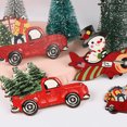 thumbnail image 2 of Colgantes Para Árboles De Navidad, Adornos Para Árboles De Navidad De Madera, Artesanías Colgantes, Decoración De Camiones Para La Decoración Del Festival Del Árbol De Navidad12 Uds Noticed HA013118-00, 2 of 6