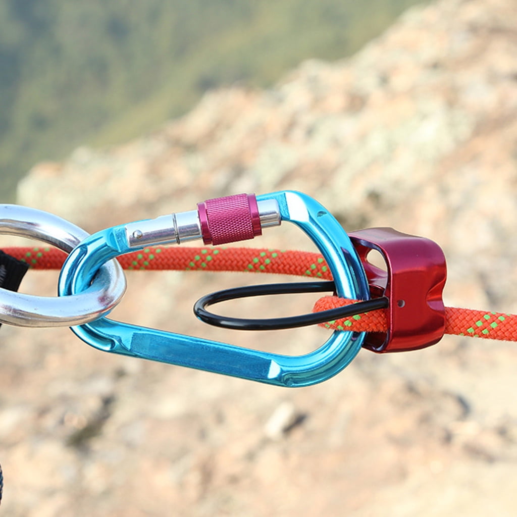 Outdoor Climbing Belay Device for Rock Climbing Tree Climbing Arborist
