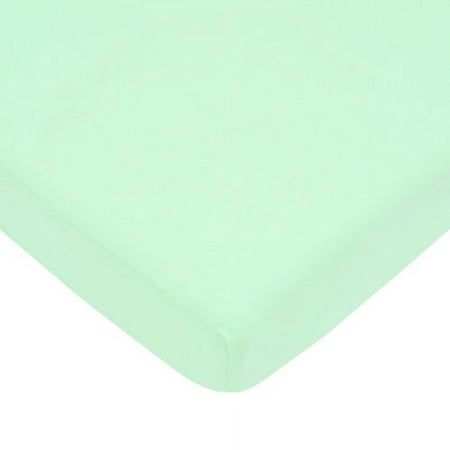 American Baby Company 100% Cotton Jersey Knit Pack N Play Sheet, Mint