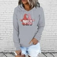 thumbnail image 2 of Blusa de manga larga con estampado informal de moda para mujer, suéter con capucha, Tops, sudadera Fridja  bvmnju6076, 2 of 6