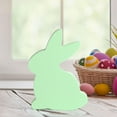 thumbnail image 6 of kowaku Easter Bunny Decorations Bunny Table Decor Party Rabbit Figurine Rabbit Sculpture for Indoor Housewarming Cabinet Office Desk Light Green, 6 of 8