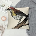 thumbnail image 2 of GOSMITH Throw Pillow Cover  - Bird Branch Lark Limb Rama, 2 of 5