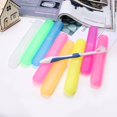 1 Pc Portable Toothbrush Holder Case Box Tube Cover Dust proof Travel