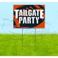 thumbnail image 1 of Tailgate Party Bears (18" x 24") Yard Sign, Includes Metal Step Stake, 1 of 6