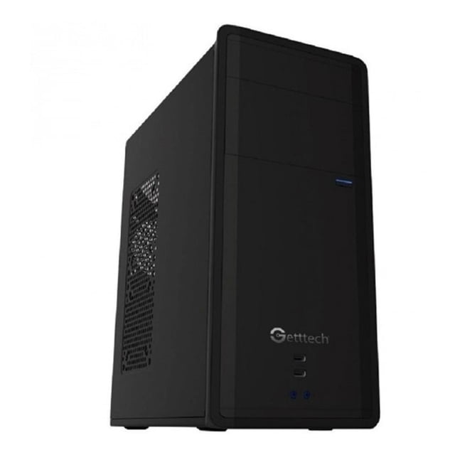 Gabinete Getttech ATX MATX Fuente 500w Negro GG1802 USB 2.0