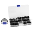 thumbnail image 4 of NIMOA Self Tapping Screws Assortment Kit - 340Pcs Bolt Cross Head Black Assorted Set with Case, 4 of 7