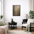 thumbnail image 3 of Framed Canvas Print Wabi Sabi Wall Art Neutral Abstract Decorative for Living Room Bedroom - 16"x24" BLACK, 3 of 8