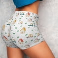 thumbnail image 4 of Fotbe Cartoon House Shorts Sin Costuras – Shorts Deportivos de Cintura Alta para Mujer, Elásticos para Gimnasio, Yoga, Running o Ciclismo-XX-Large, 4 of 8