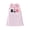Pink, variant on Toddler Baby Girl 4th of July Outfit Popsicle Embroidery Striped Sleeveless Tank Dress Bowknot A Line Patriotic Dress Summer Clothes