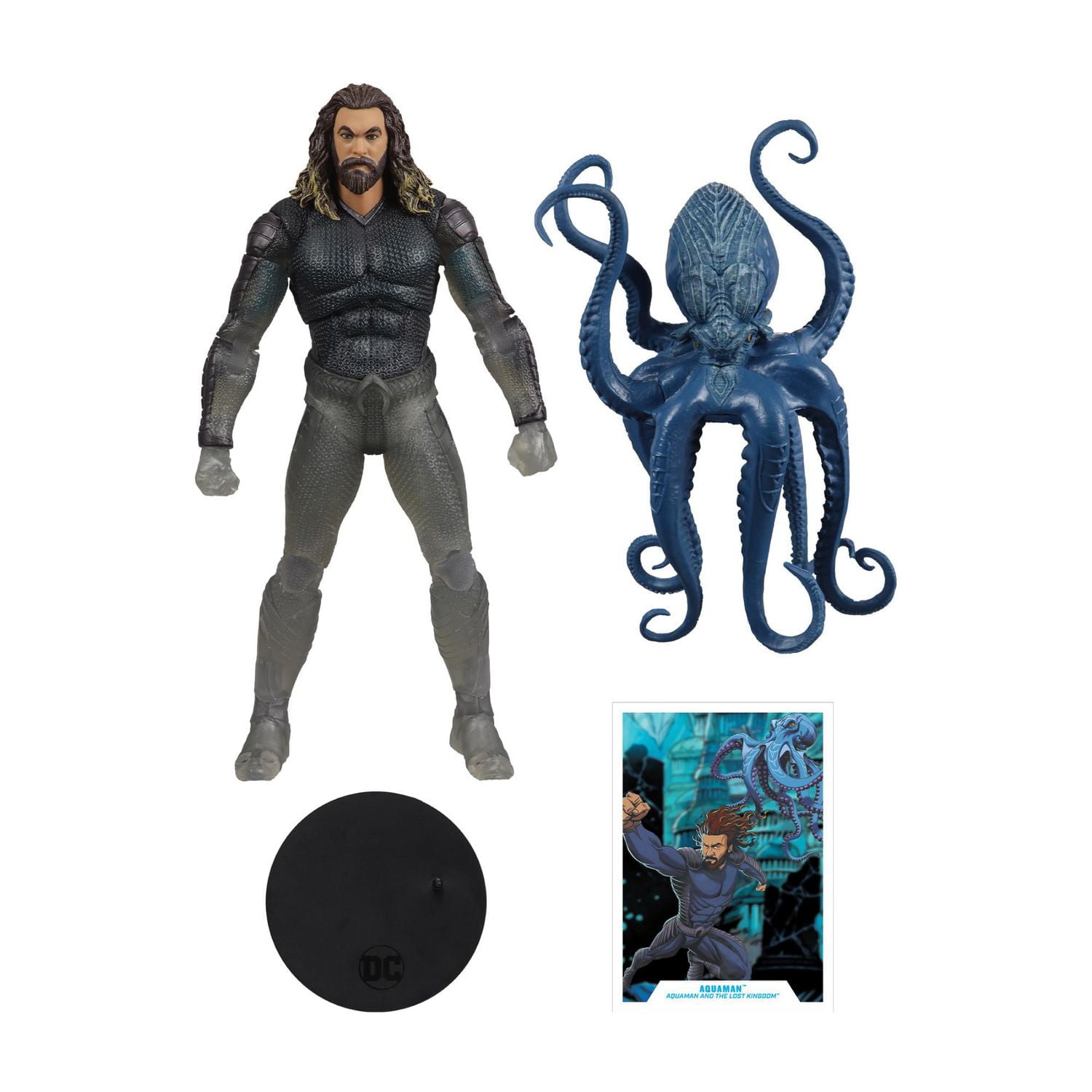 DC multiverse Aquaman Movie Stealth Suit with Topo
