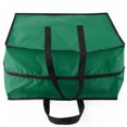 thumbnail image 2 of Sac Organisateur Pochette de Rangement Sac de Rangement pour Arbre de Noël Contenant Boîte Rouge Durable Réutilisable Sacs de Rangement Artificiels à Fermeture Éclair, 2 of 3