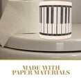 thumbnail image 2 of 1 rollo de papel higiénico impreso, papel decorativo con estampado de piano, servilletas de papel higiénico., 2 of 8