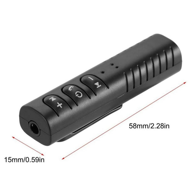 Receptor Bluetooth Adaptador De Coche Inalámbrico De 3,5 Mm Coche Bluetooth Coche Mp3 Aux Audio Scienceny EL013019-00