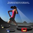 thumbnail image 4 of Soidarity Linterna frontal LED COB de 150lm y 3W, linterna frontal impermeable para exteriores, linterna frontal para montar de noche, luz de pesca Ropa Deportiva, Zapatos Rojo Soidarity OD001802-01B, 4 of 6