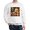 White, variant on CafePress - Adorable Yorkshire Terrier Yorke Christmas Sweatshirt - Crew Neck Sweatshirt