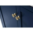 thumbnail image 5 of Elegant Decor Franklin 42" Aluminum MDF Single Bathroom Vanity in Blue, 5 of 14