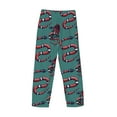 thumbnail image 5 of Xecao Snake And Rose Men's Straight Lounge Pajama Pants: The Ultimate in Comfortable Sleepwear, 5 of 9
