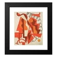 thumbnail image 2 of Bjarne Engebret 20x23 Black Modern Framed Museum Art Print Titled - Composition in Red (1935), 2 of 5