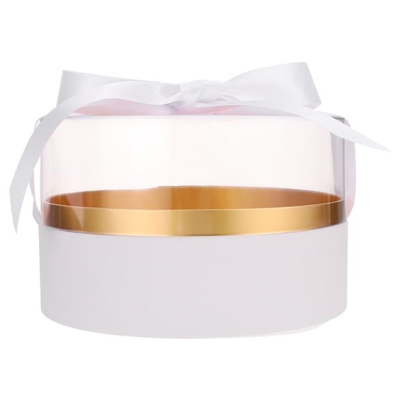 Flower Decor Bride Bouquets for Wedding Box Round Practical