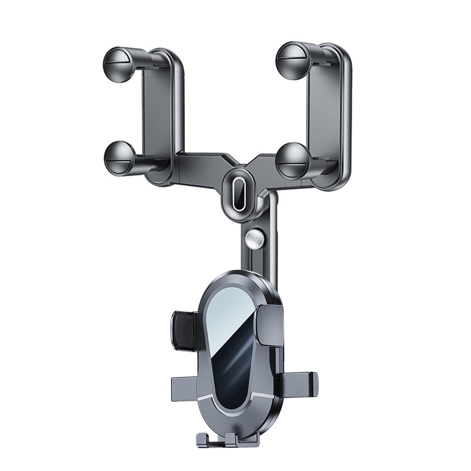 RIWPKFH Car Rearview Mirror Phone Holder Adjustable Phone Holder Mount