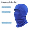 thumbnail image 6 of Cycling Motorcycle Bike Neck Warmer for Men Women, Balaclava Face Mask, Shiesty Mask Sun Protector Lightweight Scarf for Snowboard Motorcycle, 6 of 7