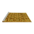 thumbnail image 2 of Ahgly Company Machine Washable Indoor Rectangle Persian Yellow Traditional Area Rugs, 2' x 4', 2 of 4