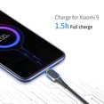 thumbnail image 4 of Matsuzay Cable USB tipo C a USB C para S20 Mi 10 60W PD Cable cargador de carga rápida para USB-C Cable tipo C Teléfono y Comunicación plata 1m, 4 of 6