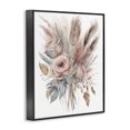 thumbnail image 3 of Stupell Industries Shabby Chic Soft Pink Rose Bundle Black Framed Giclee Art, 11 x 14, by LSR Design Studio, 3 of 7
