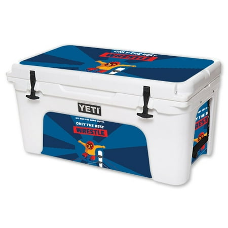 Skin For YETI Tundra 65 qt Cooler – Best Wrestle | MightySkins Protective, Durable, and Unique Vinyl Decal wrap cover | Easy To Apply, Remove, and Change Styles | Made in the