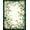 White, Pattern 14, variant on ODIKA 8'x10' Machine Washable Non-Slip Area Rug, Lush Botanical Swirls Trio Featuring Emerald Leaves and Ivory Blossoms High Traffic Rug, White, 197253