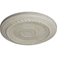 thumbnail image 3 of Ekena Millwork 7 7/8"OD x 3/4"P Small Alexandria Ceiling Medallion (Fits Canopies up to 4 5/8"), Hand-Painted Pot of Cream Crackle, 3 of 7