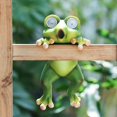 thumbnail image 3 of MesaSe Frog Solar Frogs Decorations Synthetic Resin Backyard Outdoor Spring Ornament Summer Garden Patio Green Yard Led Light, 3 of 10