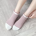 thumbnail image 4 of HAHDAXIA Womens Crew Socks Lace Ruffle Frilly Cotton Cute Princess Ankle Dress Socks for Girl 2/4/5/6 Pack, 4 of 7