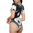thumbnail image 2 of Naloa Yin And Yang Bodysuits for Women, Women's Short-Sleeved Onesie, One-Piece for Parties, dates, clubs-X-Large, 2 of 7