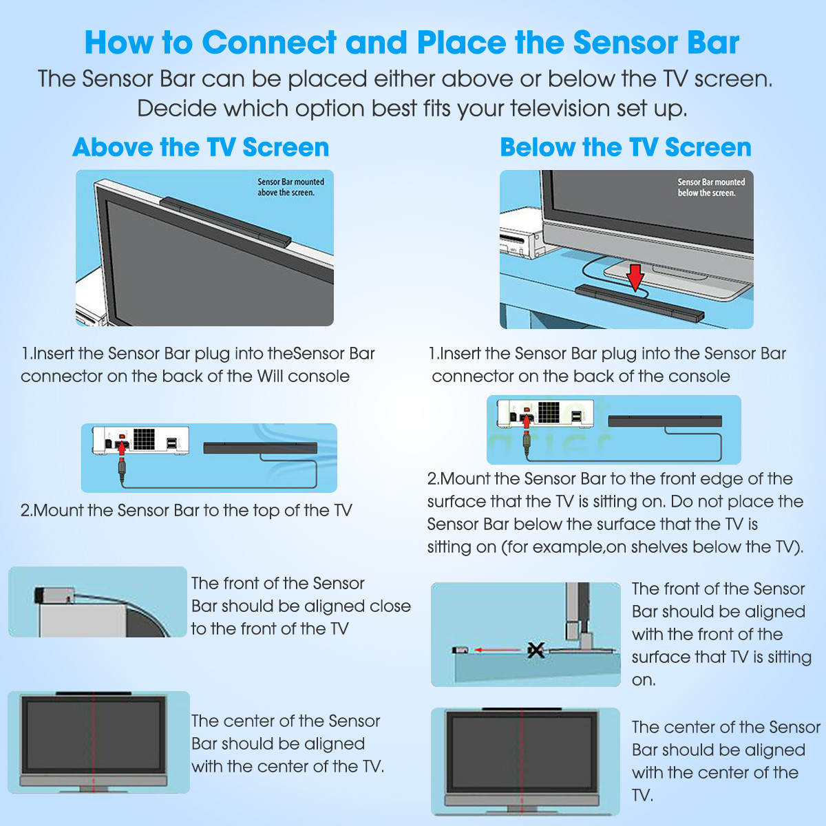 do you need a sensor bar for wii