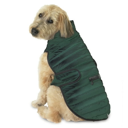 Brunswick Puffer Green Dog Vest - Small