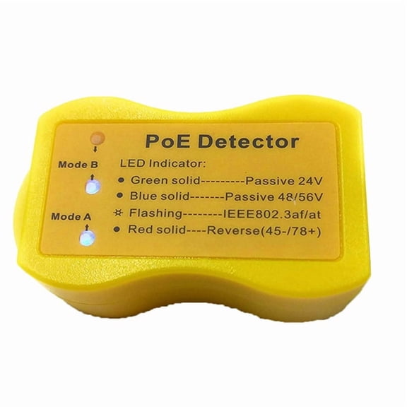 POE Detector Quickly Identify Power over Ethernet with RJ-45 Tester LED Display Passive