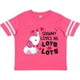 thumbnail image 3 of Inktastic Grammy Loves Me Lots and Lots- cute elephant Boys or Girls Toddler T-Shirt, 3 of 5