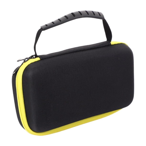 Estuche rígido para multímetro digital F15B+ F17B, bolsa de almacenamiento rígida Amarillo