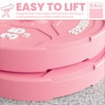thumbnail image 4 of Synergee Bumper Plates – Durable Olympic Weight Plates, Low-Bounce Rubber for Strength Training, Powerlifting, and Functional Workouts., 4 of 6