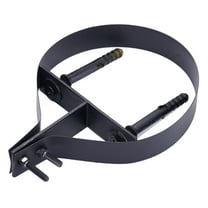 Kuntesetty 8 inch Chimney Pipe Bracket Accessories Diameter 200 mm Fixing Stove Pipe Hanger Black