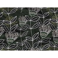 thumbnail image 5 of oneOone Rayon Black Fabric Abstracts Craft Projects Decor Fabric Printed By The Yard 56 Inch Wide, 5 of 5