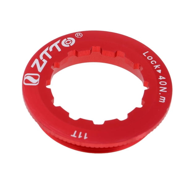 Rueda libre de tornillo de 11 dientes para ciclismo de montaña rojo
