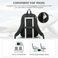 thumbnail image 5 of Cyipana Ladies Laptop bag 16in Multi-function Casual fashion College Student school backpack Waterproof Men and women daily Work Outdoor travel backpack black\Off-white, 5 of 7