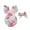 Pink, variant on EnJoCho Baby Girl Floral Button Jumpsuit Suit Cute Floral Romper with Headband Little & Big Children Summer Fashion Party Dresses 3-6 Months