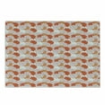 thumbnail image 1 of Lotus Flower Cutting Board, Abstract Lily Blossoms in Warm Colors Garden Feng Shui, Decorative Tempered Glass Cutting and Serving Board, Small Size, Pale Orange Vermilion, by Ambesonne, 1 of 1