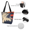 thumbnail image 4 of Disketp American Bald Eagle A Bolsa de Hombro Casual para Mujer, Bolso Cruzado para Compras, Viajes y Uso Diario, 4 of 6