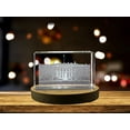 thumbnail image 2 of The White House 3D Engraved Crystal Keepsake Souvenir, 2 of 9