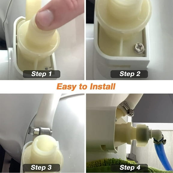 Zyutaosan 385311641 Rv Pedal Flush Toilet Water Valve Kit For 300 310 320